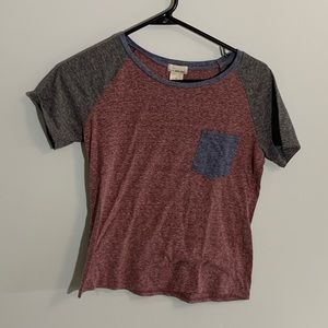 Wet Seal Colorblocked Tee